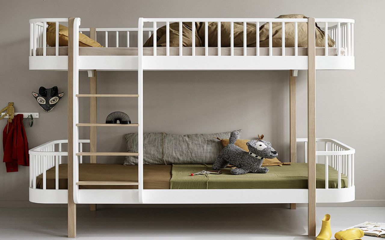 mẫu thiết kế phòng ngủ cho bé sinh đôi